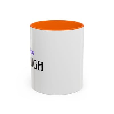 I Am Enough Purple Affirmation Mug 11oz 15oz | Self Love Coffee Cup for Women