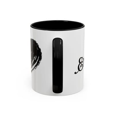 I Am Enough Green Affirmation Mug 11oz 15oz | Motivational Gift for Women - Thumbnail 4