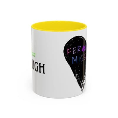 I Am Enough Green Affirmation Mug 11oz 15oz | Motivational Gift for Women