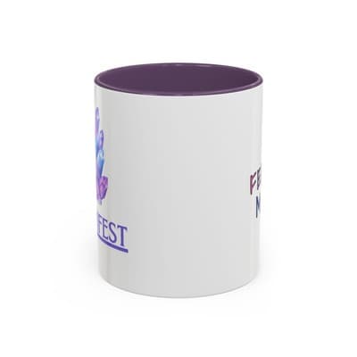 Manifest Crystal Coffee Mug 11oz 15oz | Spiritual Gift for Women Intentions Cup - Thumbnail 2