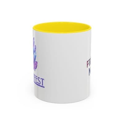 Manifest Crystal Coffee Mug 11oz 15oz | Spiritual Gift for Women Intentions Cup