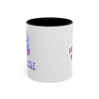 Manifest Crystal Coffee Mug 11oz 15oz | Spiritual Gift for Women Intentions Cup