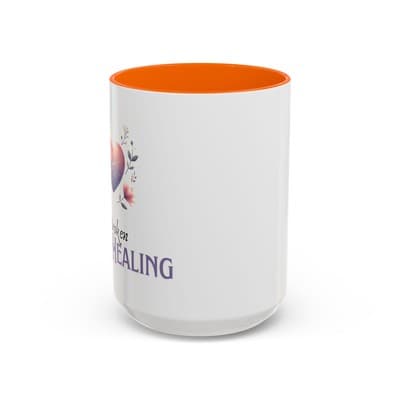 Broken But Healing Coffee Mug 11oz 15oz | Emotional Support Gift for Women