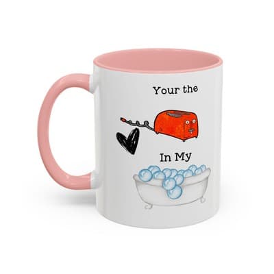 Funny Dark Humor Coffee Mug 11oz 15oz Toaster Bathtub Gift for Sarcastic Friend - Thumbnail 3