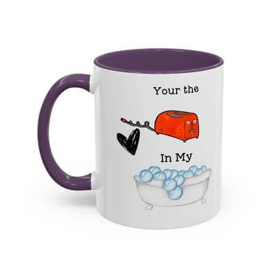 Funny Dark Humor Coffee Mug 11oz 15oz Toaster Bathtub Gift for Sarcastic Friend - Thumbnail 3