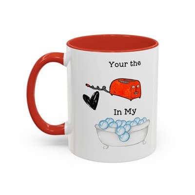 Funny Dark Humor Coffee Mug 11oz 15oz Toaster Bathtub Gift for Sarcastic Friend - Thumbnail 3