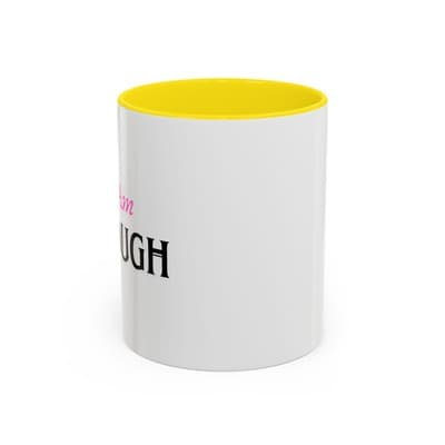 I Am Enough Affirmation Coffee Mug 11oz 15oz | Self Love Gift for Women, Friends