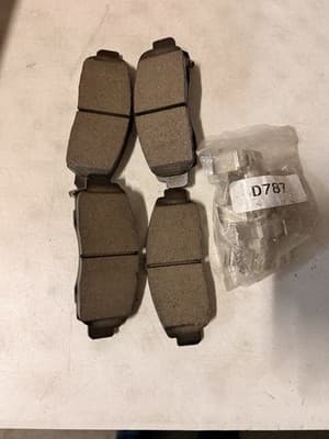Henzikor D787 Front Brake Pads Honda Accord — High Performance 4-Piece Set | Ope