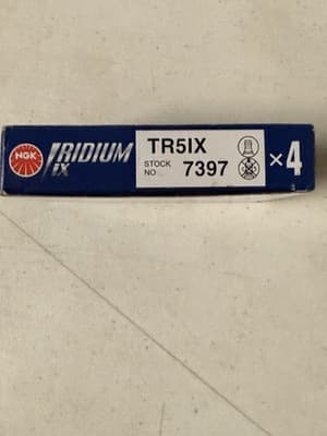 NGK TR5IX Iridium IX Spark Plugs — 4-Pack | New Open Box | Part #7397 - Thumbnail 2