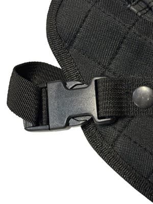 ST22BR Black Tactical Nylon Belt Holster w/ Magazine Pouch - Thumbnail 3