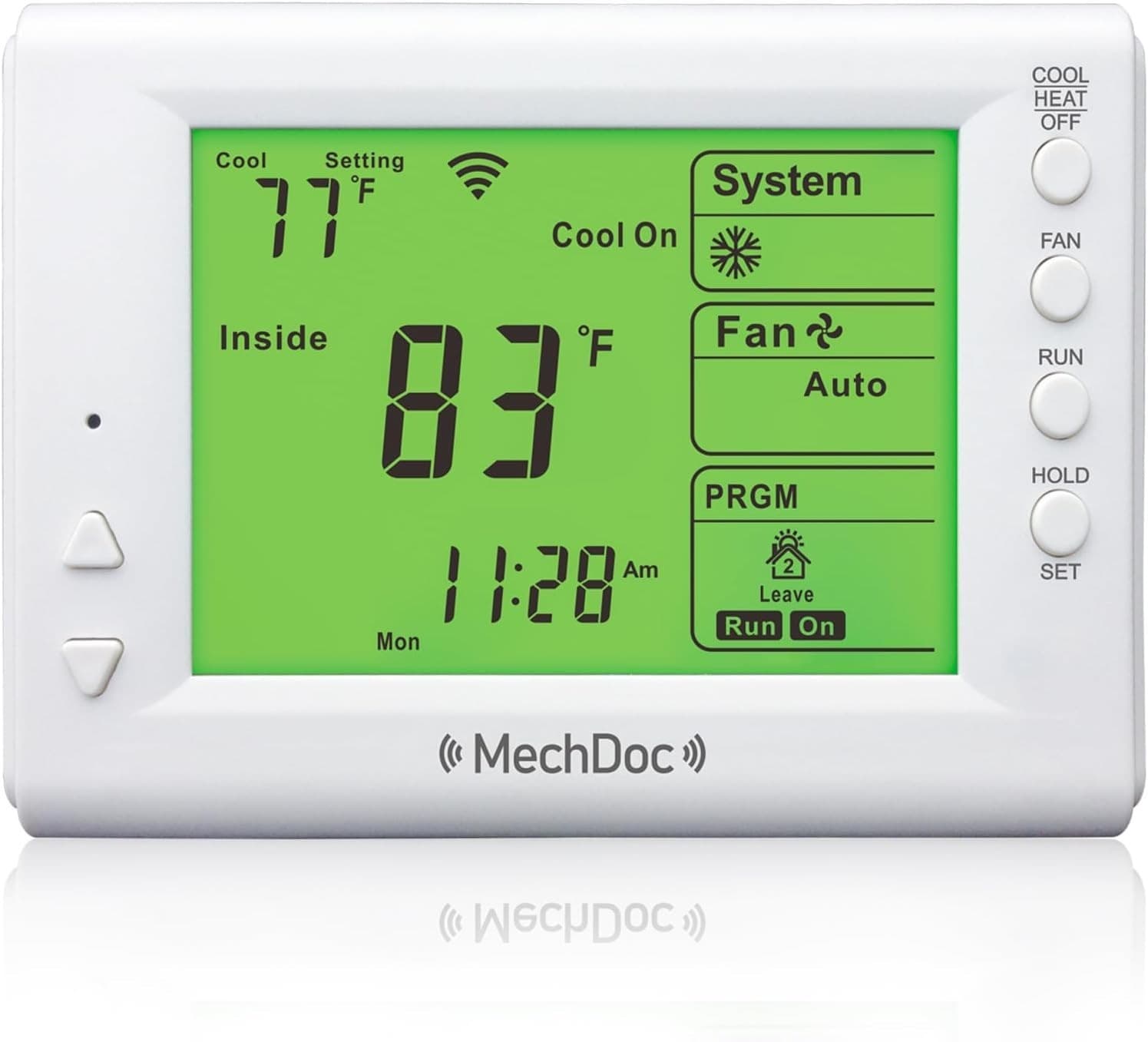 Mechdoc QD HVAC10(W) Programmable Thermostat - Thumbnail 2