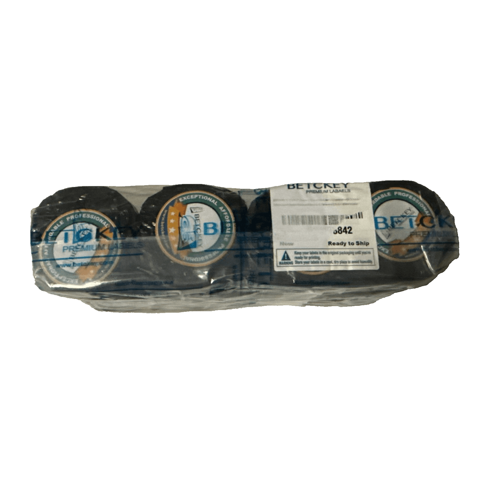 BETCKEY 1" x 0.5" Thermal Labels – 20 Rolls / 48,600 Labels – Perforated - Thumbnail 2