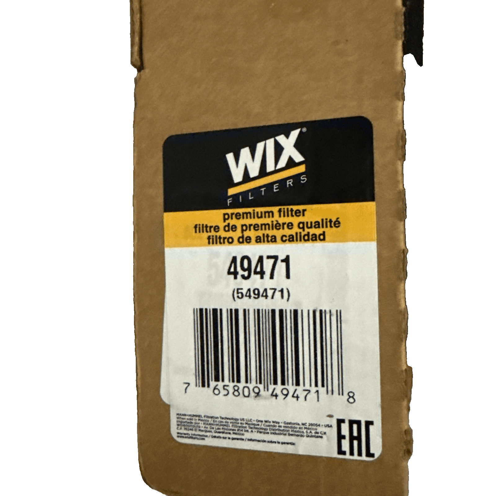 Cabin Air Filter Wix 49471 - Thumbnail 2