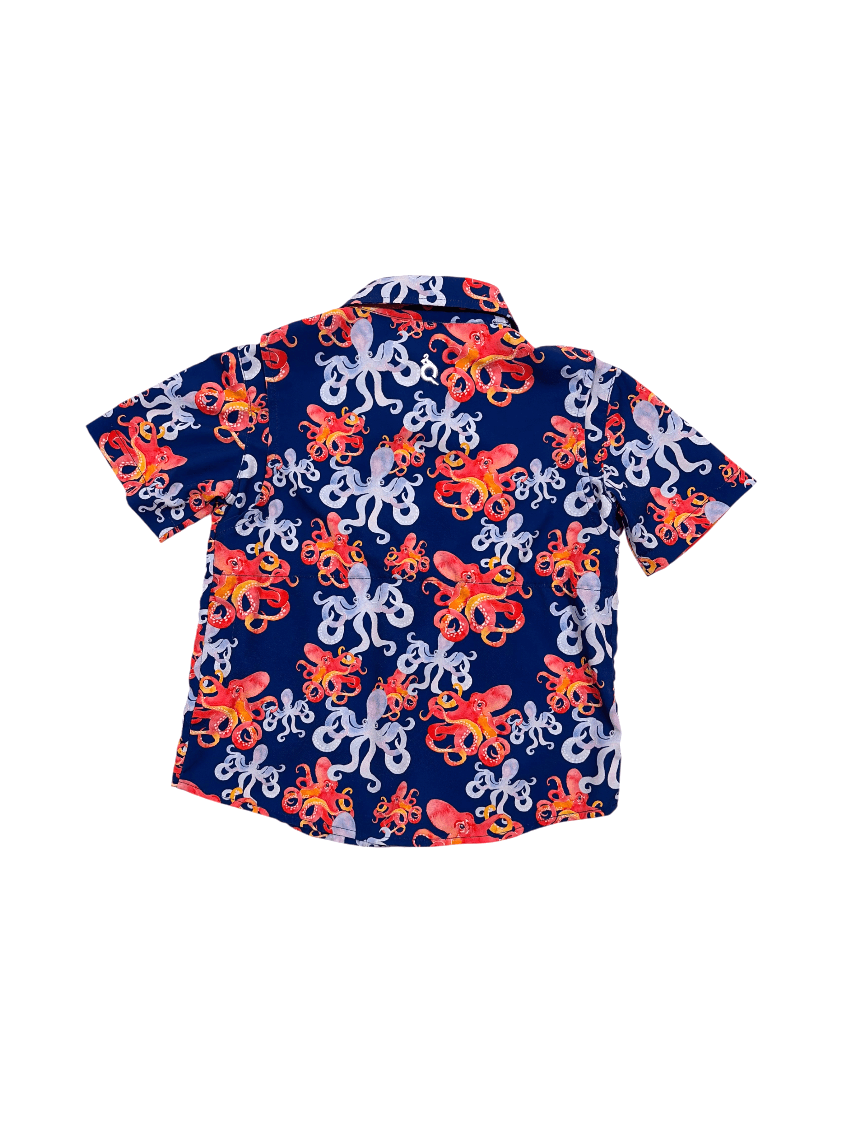 Blue Quail boys size 3T everyday button up UPF 50+ - Thumbnail 2