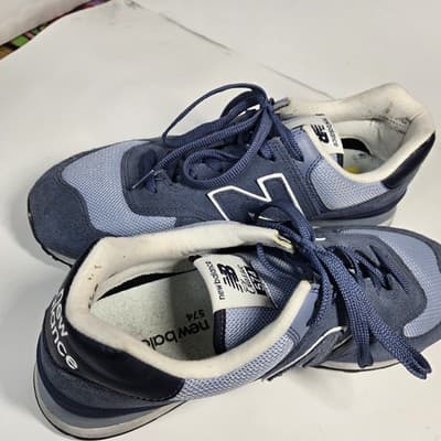 New Balance 574 Core Men's 10.5 Navy Running Shoes Casual Sneakers - Thumbnail 11