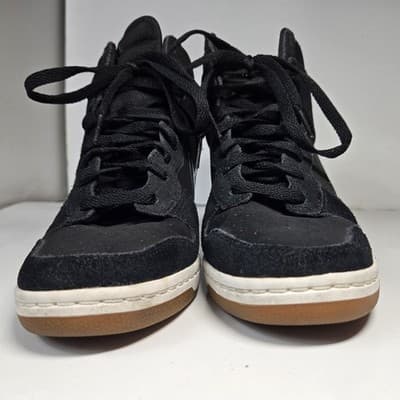 Nike Dunk Sky Hi Black Gum Women Size 9.5 Shoes 644877-011 Pre-owned No Box - Thumbnail 10
