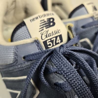 New Balance 574 Core Men's 10.5 Navy Running Shoes Casual Sneakers - Thumbnail 7