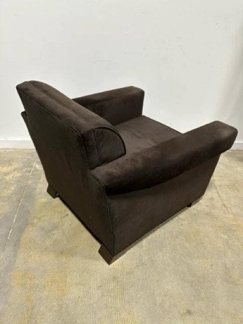 Hickory Chair Furniture Co. Brown Velvet Arm Chair - Thumbnail 3