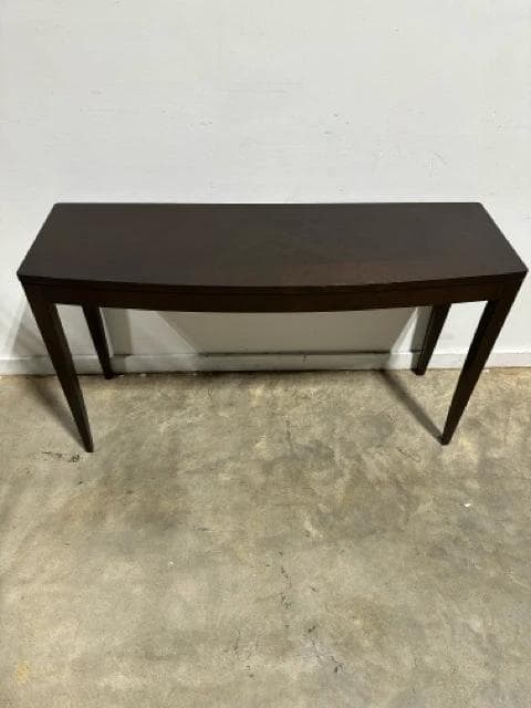 Modern Dark Espresso Console Table - Thumbnail 2