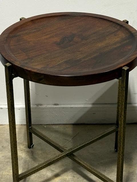 Hooker Chesnut Carter End Table - Thumbnail 2