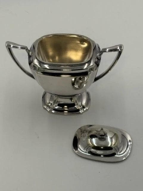 Pairpoint Sheffield  Silver Plated Sugar Bowl - Thumbnail 2