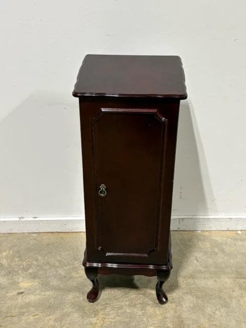 Cherry Wood Standing Jewelry Armoire - Thumbnail 2