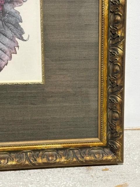 White Muscadine Grape Framed Wall Art - Thumbnail 2