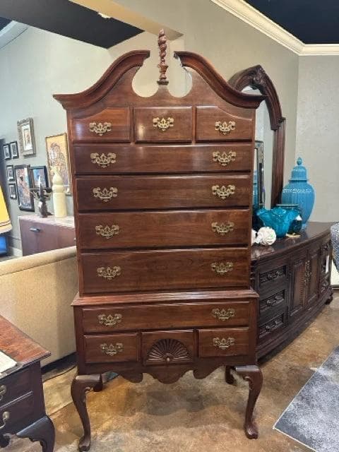Ethan Allen Georgian Court Cherry High Boy