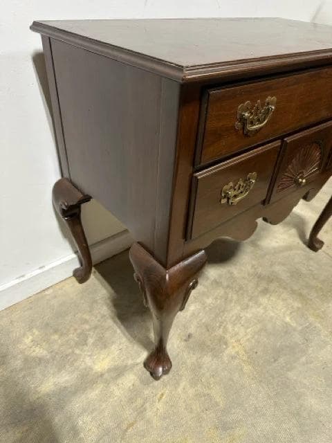 Ethan Allen Georgian Court Cherry Low Boy Dresser - Thumbnail 2