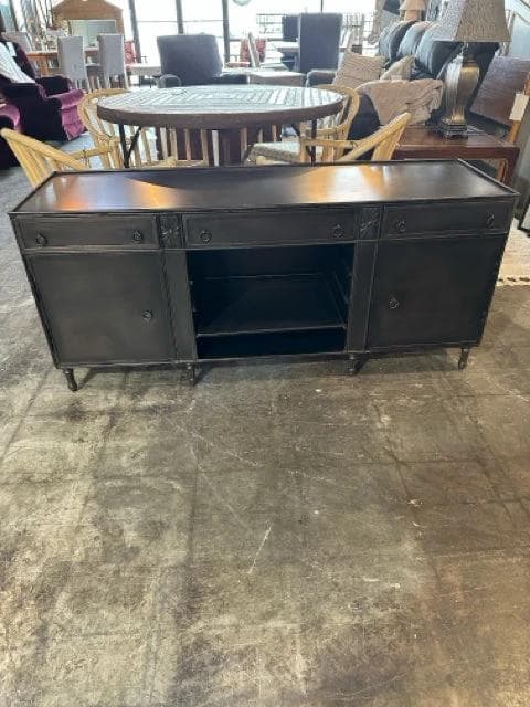 Ballard Designs Louis Metal Media Console