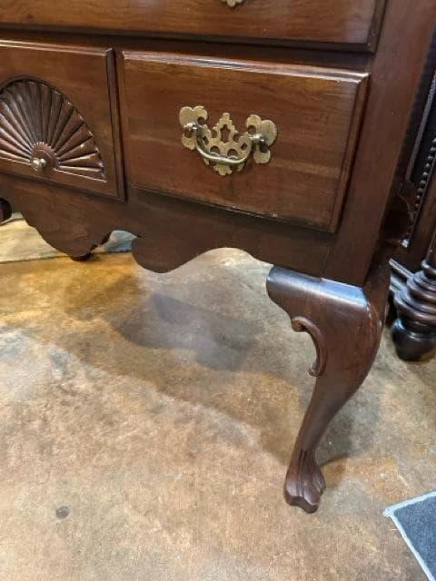 Ethan Allen Georgian Court Cherry High Boy - Thumbnail 4