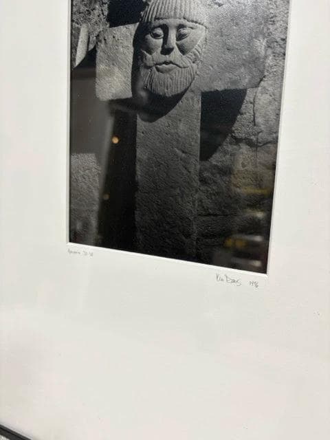 Black And White Framed Photograph "Genesis 32:30" By Kim Davis - Thumbnail 2