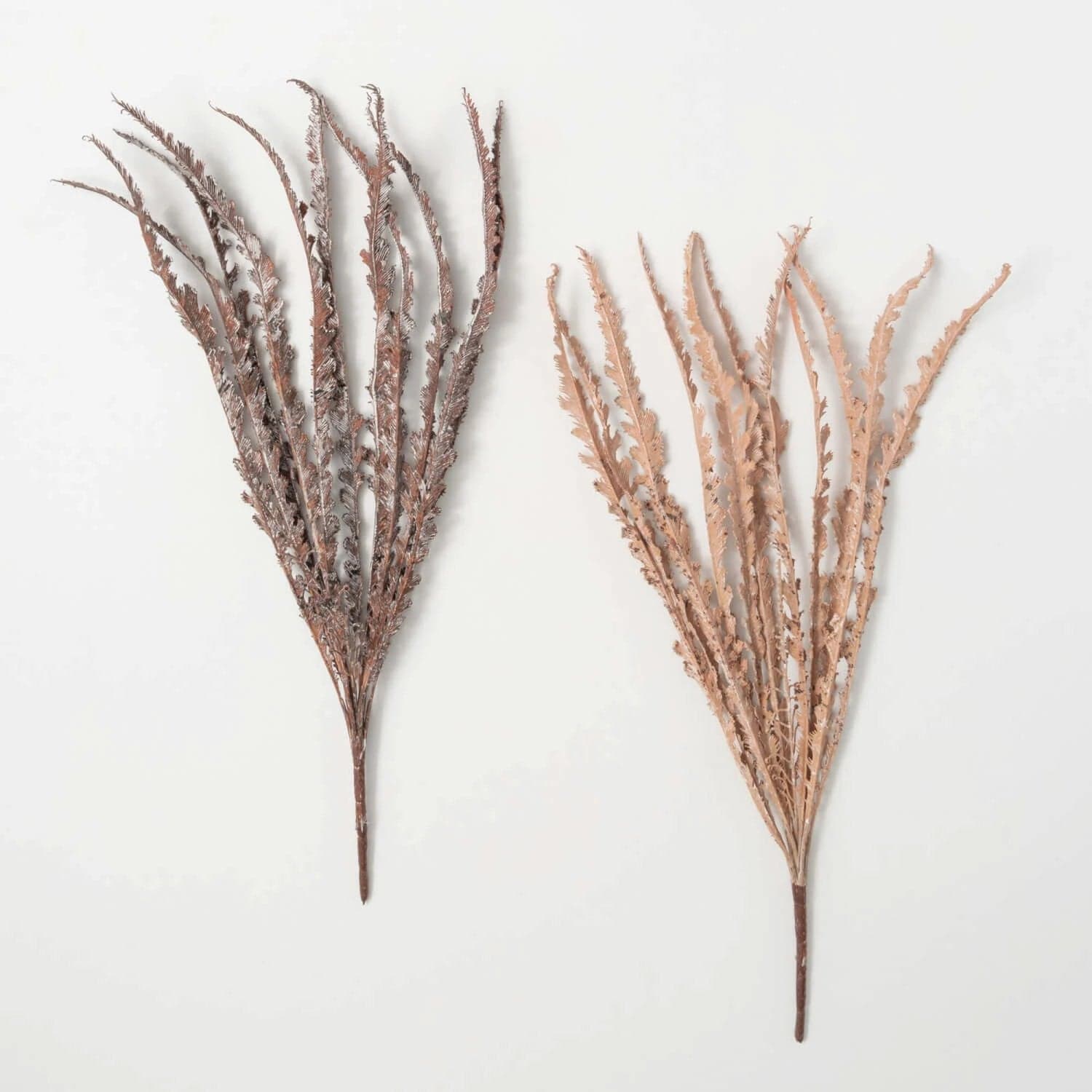 *NEW* Faux Dried Blush Fern Bush