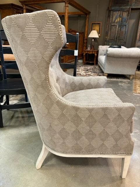 Wesley Hall Wingback Arm Chair - Thumbnail 3
