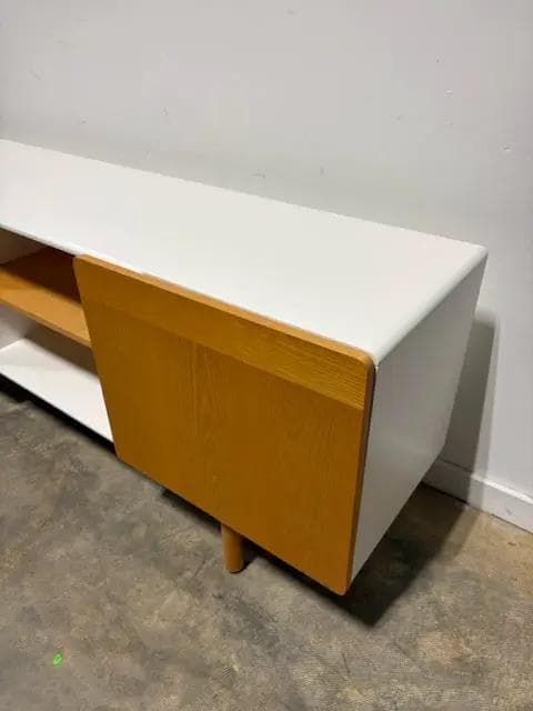 Poppin Natural Ash Cleo Credenza - Thumbnail 2