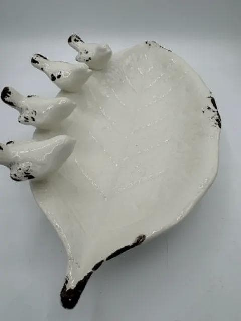 Ivory Table Top Birdfeeder - Thumbnail 2