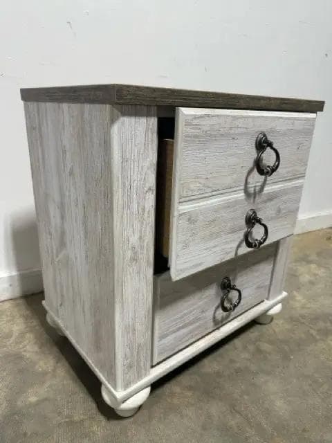 Ashley Willowton 2-Drawer Nightstand - Thumbnail 2