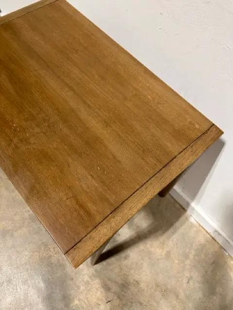 Mid Century 2 Tier Wooden End Table - Thumbnail 3