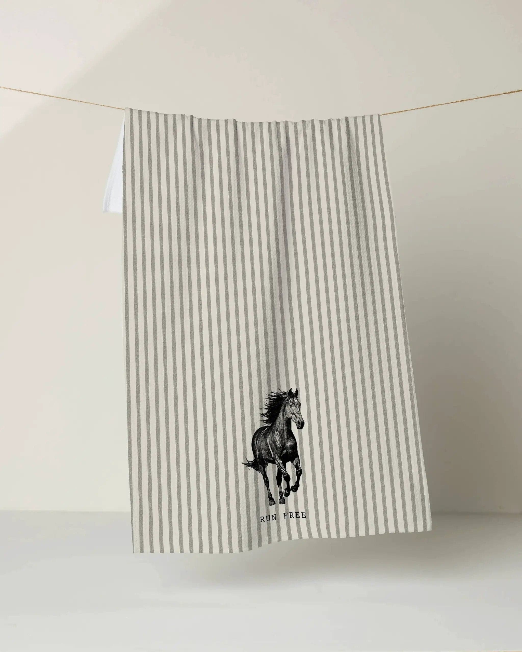 Run Free Tea Towel