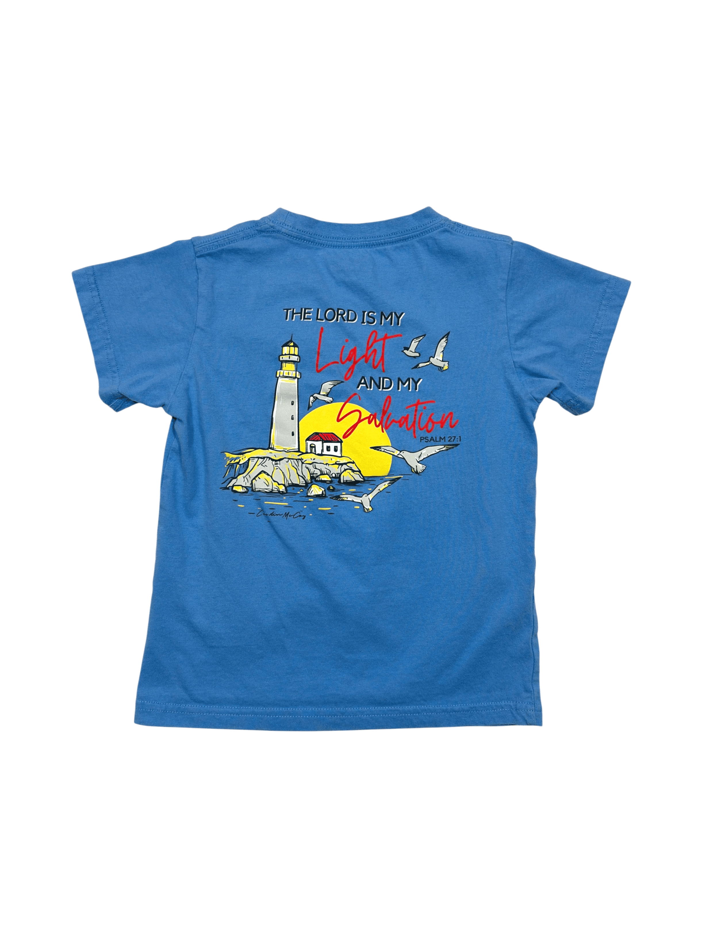 Cardin McCoy boys size xs blue tee - Thumbnail 2