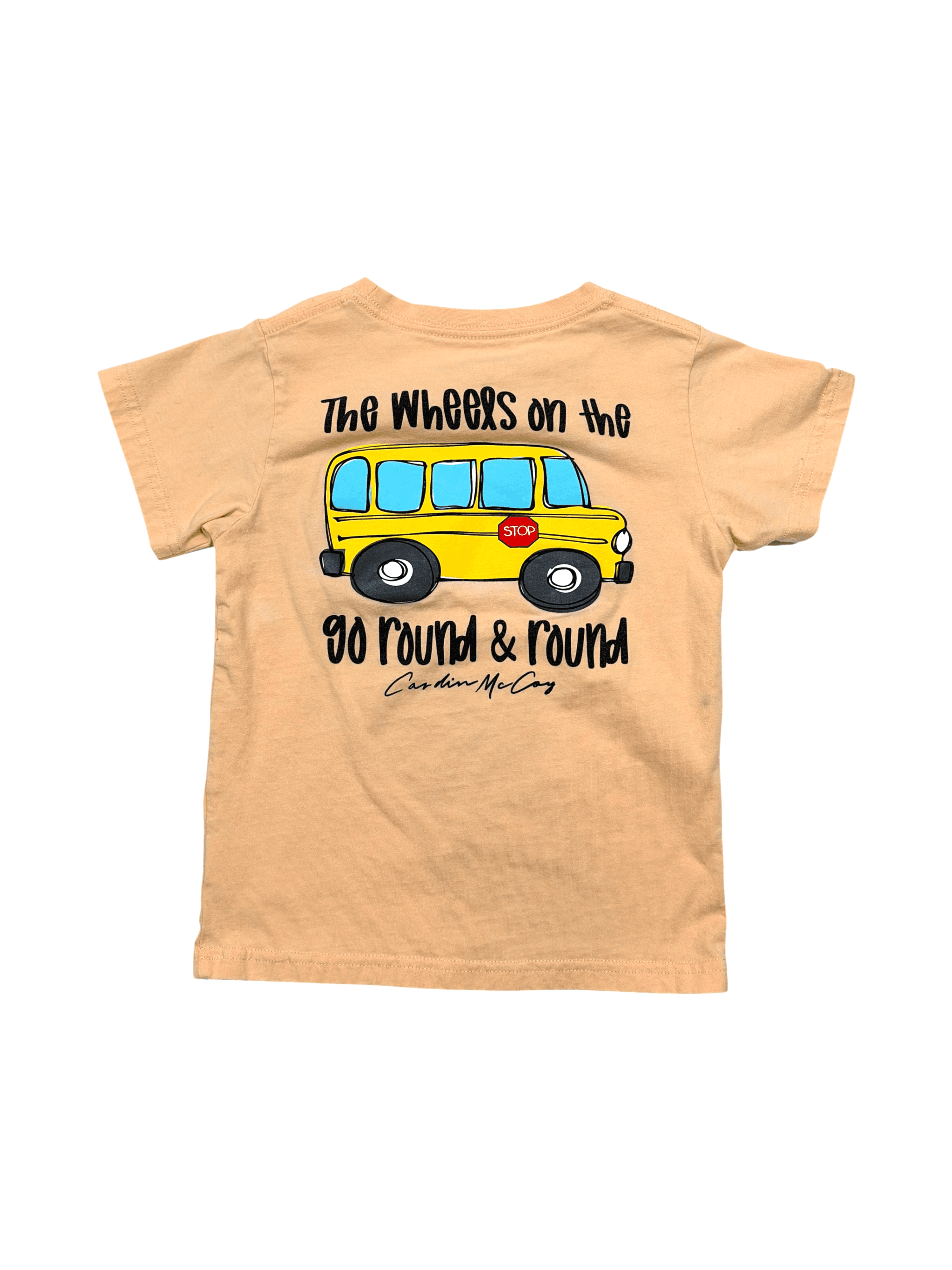Cardin McCoy boys size xs orange tee - Thumbnail 2