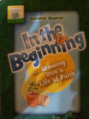 IN THE BEGINNING...GROWING INTO A LIFE OF FAITH - SUMMER QUARTER 2007 6 CD ROMS!