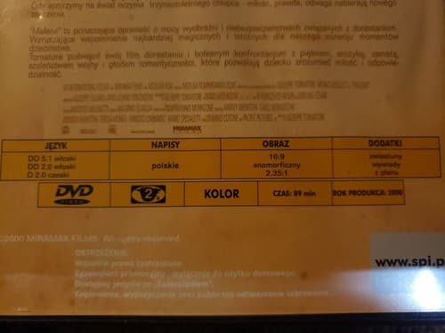 Malèna (DVD, 2000) - Thumbnail 3