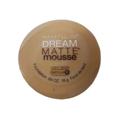 Maybelline Dream Matte Mousse Foundation - Light Beige Medium 0
