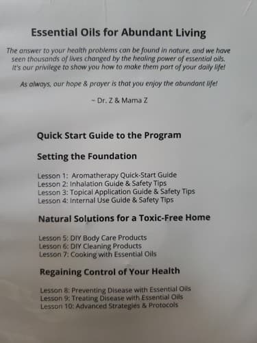 Essential Oils For Abundant Living CD - Thumbnail 2