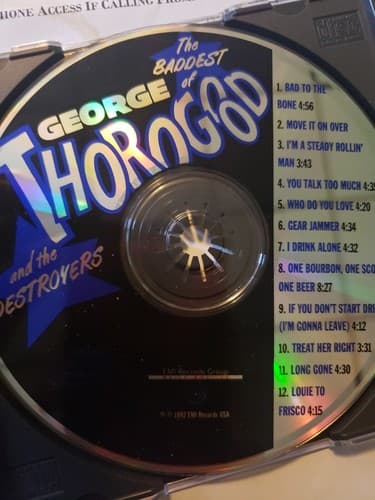 George Thorogood In The Destroyers CD - Thumbnail 2