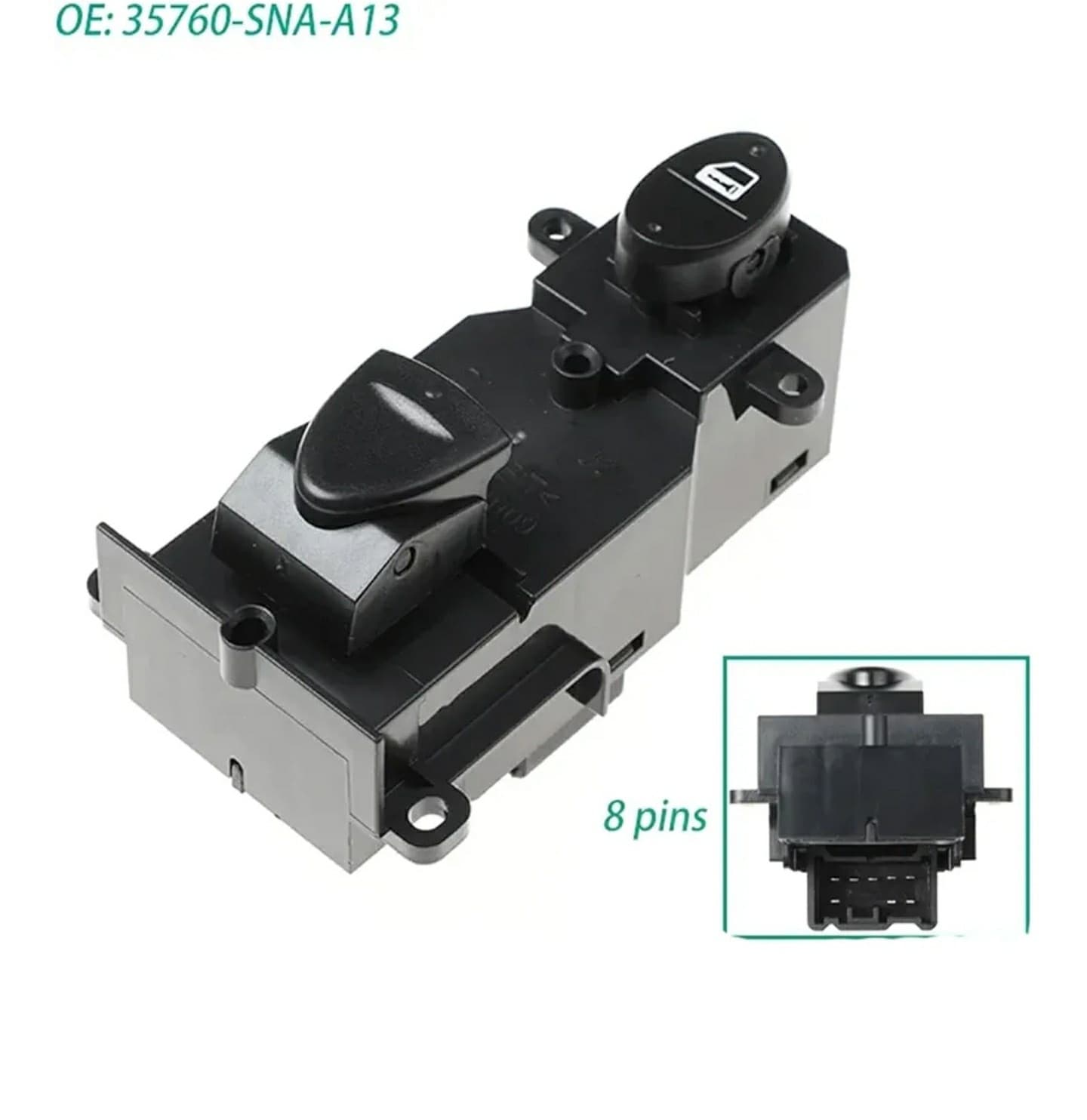 for Ho=nda Civic 2006-2011, Front Right Passenger Side Power Window Door Lock...
