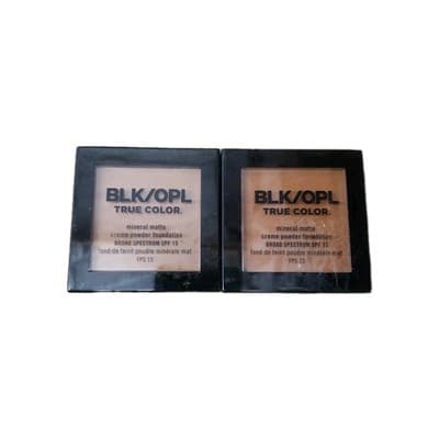 2-BLK/OPL True Color Mineral Matte Creme Powder Foundation ( Choose Your Shade!