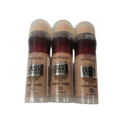 3-Maybelline Instant Age Rewind Eraser Treatment Makeup - Creamy Natural 200,