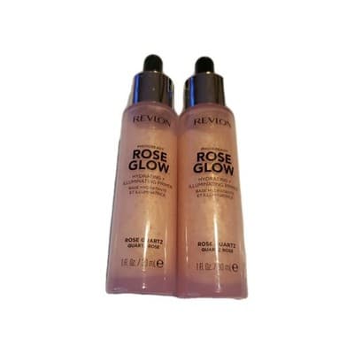 Revlon PhotoReady Rose Glow Primer, Hydrating + Illuminating, Rose Quartz NEW! 2
